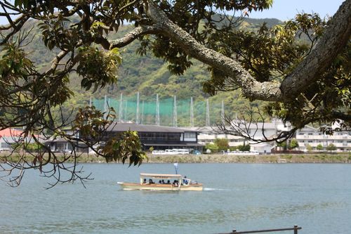 萩八景遊覧船は無料で特別運航