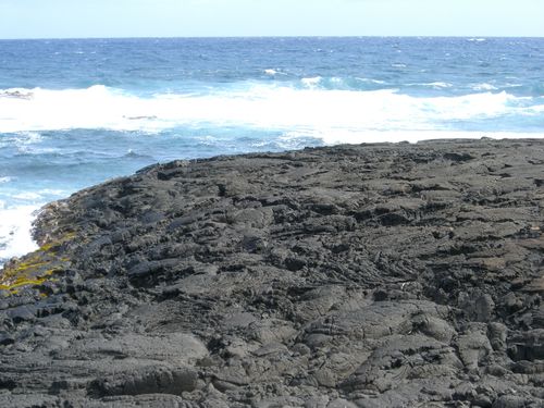 あきらかに溶岩