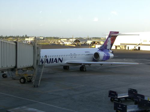 HAWIIAN AIRLINESの機体